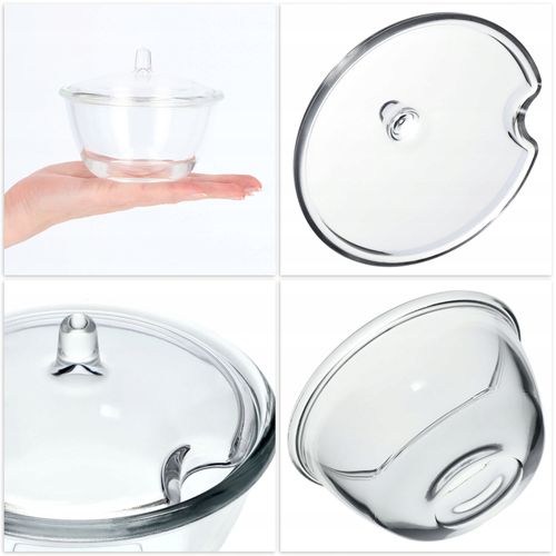 Cukiernica Szklana Z Przykrywką Pojemnik Na Cukier na Arena.pl