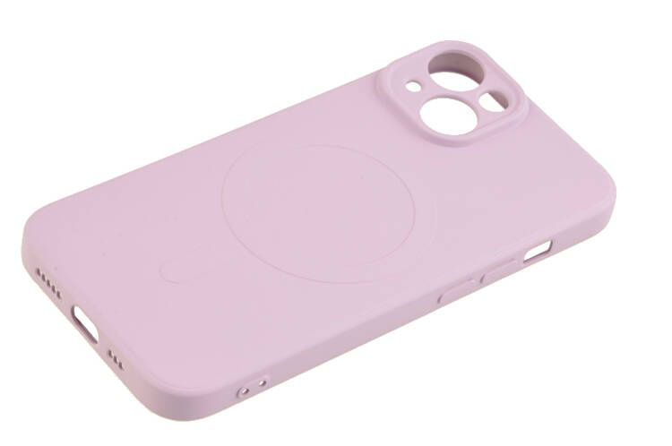 Etui Mercury Goospery MagSafe Silicone do Apple iPhone 14 fioletowy zdjęcie 1