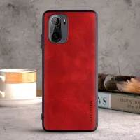 Etui AIORIA Vintage LEATHER Xiaomi Poco F3/Redmi K40/K40 Pro/Mi 11 czerwony