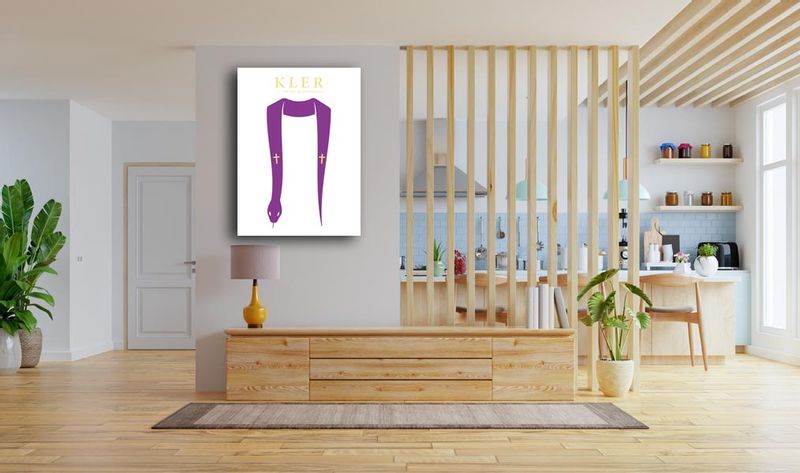 Kler - obraz na płótnie 20x30 cm zdjęcie 2