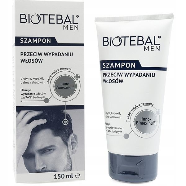 BIOTEBAL MEN SZAMPON DO WŁOSÓW 150ML zdjęcie 5