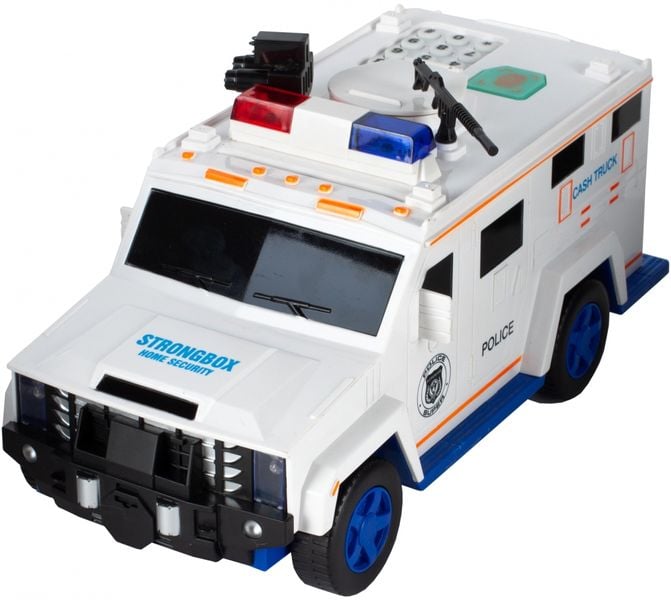 Skarbonka Sejf Dla Dzieci Na Kod Szyfr Samochód Policja Auto zdjęcie 8