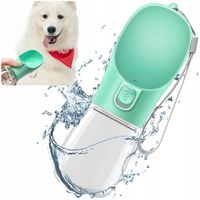 BUTELKA MISKA NA WODĘ PRZENOŚNA TURYSTYCZNA 350 ml BIDON POIDŁO DLA PSA 2w1