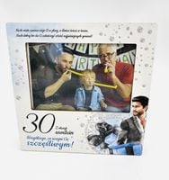 ramka na zdjęcia kolor 10x15 elegant pan na 30-te urodziny 3310-epn30