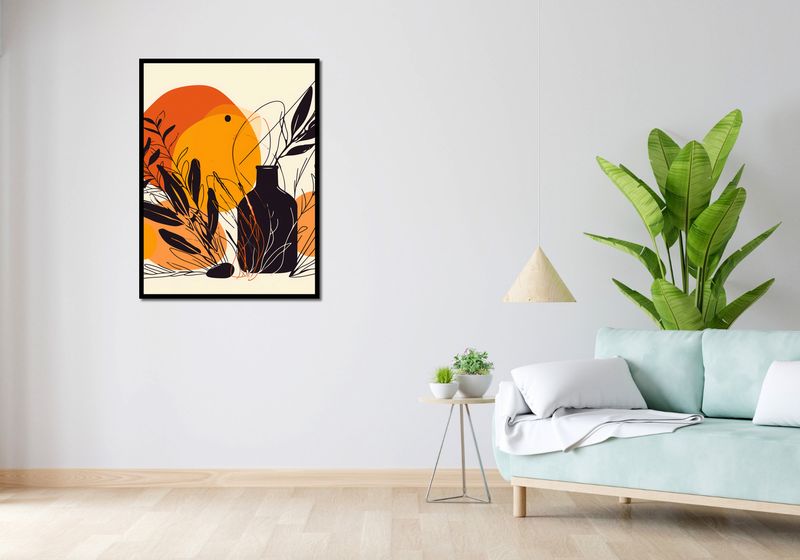 Plakat 75x100cm Jaskrawy Zachód zdjęcie 4