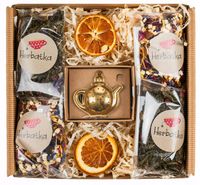 ZESTAW HERBAT ZAPARZACZ NA PREZENT NA ŚWIĘTA