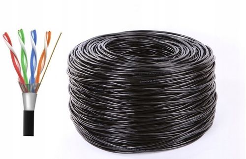 Kabel sieciowy SEVEN UTP cat.5 Solid Outodoor 4x2 305m na Arena.pl