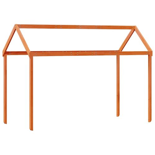 Daszek do łóżka dziecięcego, woskowy brąz, 207x95,5x159 cm na Arena.pl