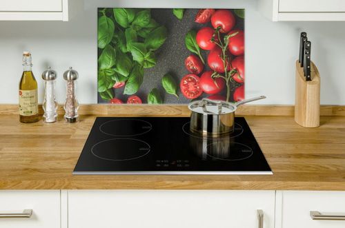 SZKLANA DESKA NA KUCHENKĘ 80x52 059B POMIDORY na Arena.pl