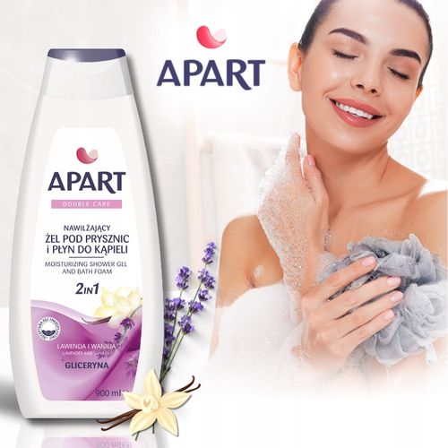 Apart nawilżający żel pod prysznic i Płyn do kąpieli 2w1 MIX Zestaw na Arena.pl