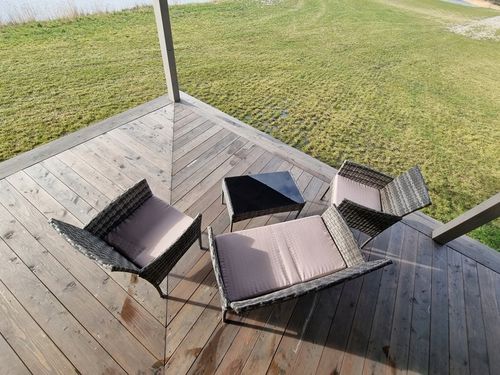 Zestaw Mebli Ogrodowych HDM technorattan Garden szary 4 el. Balkon meble na Arena.pl