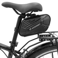 torba rowerowa pod siodełko wodoodporna 1.5 l czarna
