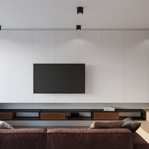 Plafon TIUBE czarny na Arena.pl