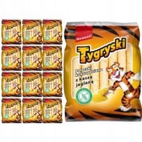 Tygryski Pałeczki Kukurydziane z Kaszą Jaglaną 60g x 12 sztuk