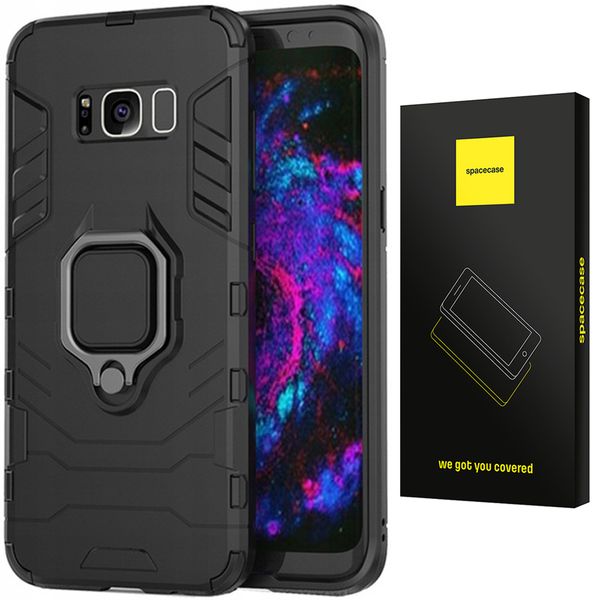 Spacecase X-Ring Galaxy S8 Czarny zdjęcie 1