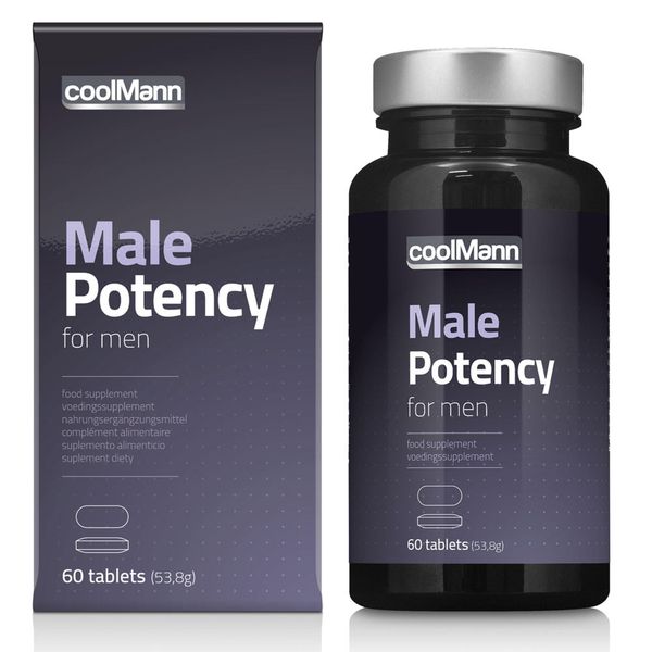 Supl. Diety- Coolmann Male Potency Tabs (60 Tab) zdjęcie 1