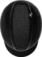Kask jeździecki Elite, lakierowany czarny, 56-58 cm, Covalliero