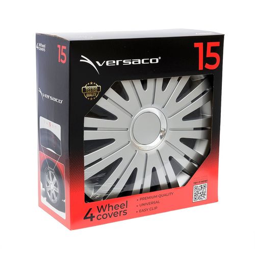 Kołpaki Stratos RC silver 15", 4 szt. na Arena.pl