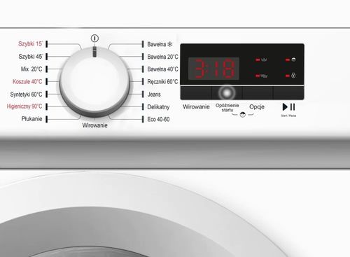 Pralka AMICA GWAS712DL 7kg 1200obr 15programów AutoSensor wymienne na Arena.pl
