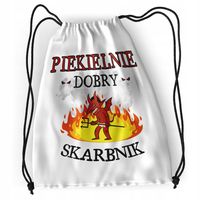 Plecak Dla Skarbnika Sportowy Szkolny Worek Torba Z Nadrukiem Ze Zdjęciem