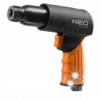 Młotek Udarowy Pneumatyczny NEO TOOLS | W zestawie Dłuta 5 szt, Przyłącze