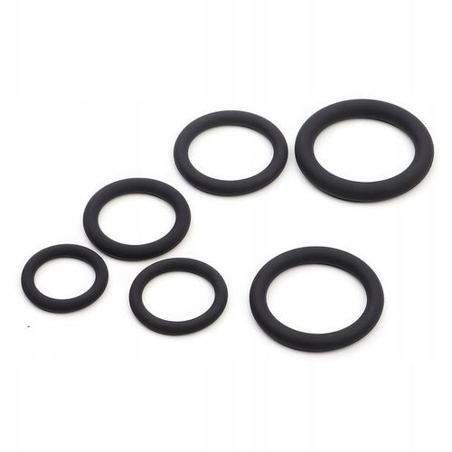 PIERŚCIENIE EREKCYJNE NA PENISA ZESTAW RING 6 SZT PRZEDŁUŻONY STOSUNEK na Arena.pl