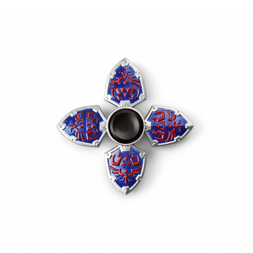 Hylian Shield | 8 cm | Metal | Fidget Spinner | Zelda na Arena.pl