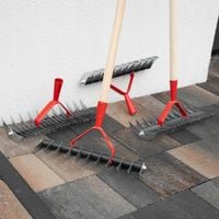 AERATOR RĘCZNY WERTYKULATOR DO TRAWY TRAWNIKA JEDNOSTRONNY TRZONEK AREATOR