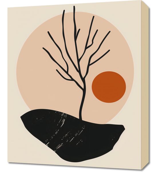 Obraz 50x60cm Nagie Drzewo zdjęcie 1