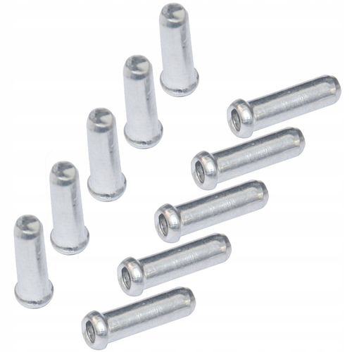 Końcówka linki srebrna x10 hamulca przerzutki Alligator LY-IPA03-SL na Arena.pl