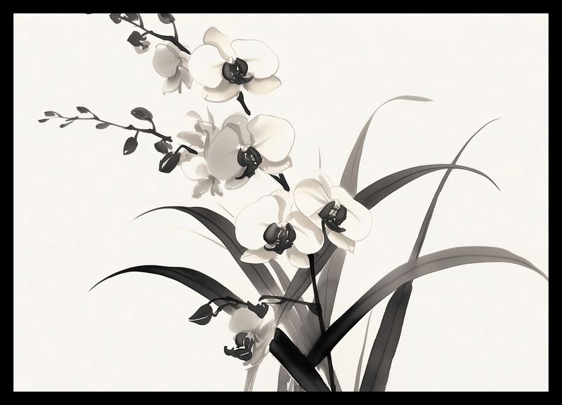 Plakat 42x29,7cm Orchidea zdjęcie 2