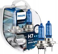 Żarówki Philips H7 Diamond Vision 5000K 12V 55W Białe Światło XENON EFFECT