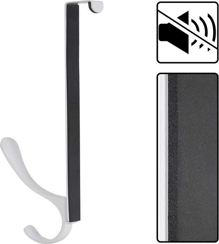 Wieszak na drzwi nieinfazyjne 5 sztuk białe na Arena.pl