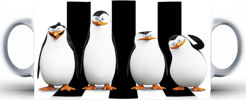 Kubek ceramiczny Pingwiny z Madagaskaru na Arena.pl