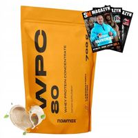 nowmax WPC80 WHEY PROTEIN 700G BIAŁKO NATURALNE CZYSTE PURE ODŻYWKA