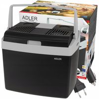 Lodówka turystyczna przenośna 25L AC/DC grzanie chłodzenie Adler AD8091