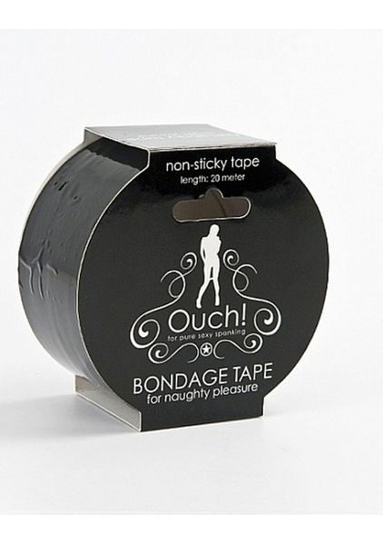 Bondage Tape - Black zdjęcie 2
