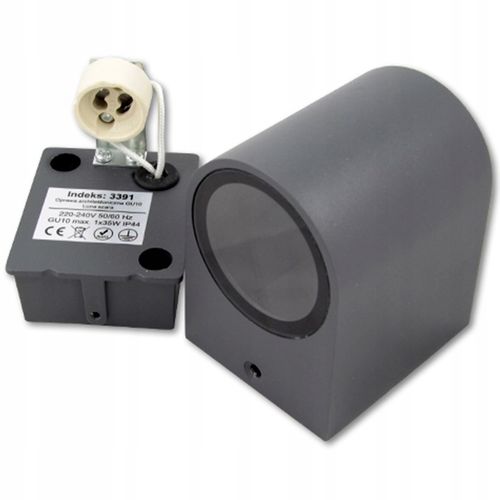 Lampa Oprawa elewacyjna Kinkiet ogrodowa GU10 LED na Arena.pl