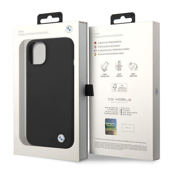 Etui BMW do iPhone 14 Plus 6,7"" / 15 Plus 6.7"", Czarny zdjęcie 8