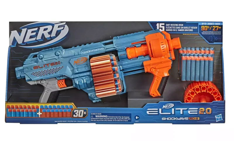 Nerf Elite 2.0. Wyrzutnia Shockwave zdjęcie 1