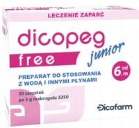 DICOPEG junior free 30 sasz. NA ZAPARCIA U DZIECI