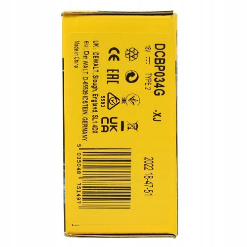 DEWALT AKUMULATOR 18V POWERSTACK 1,7Ah GNF DCBP034G na Arena.pl