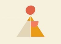 Plakat 18x13cm Piramida Równowagi