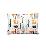 Poszewka Bawełniana na poduszkę Las Pamarańczowy