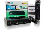 Romicta T-265 DVB-T2 FullHD 1080P z USB i HDMI, odbiór naziemnej...