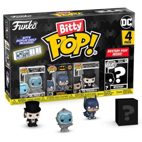 funko bitty pop! dc batman mr. freeze 2cm 4pak na Arena.pl