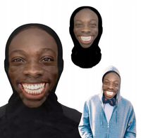 Maska Kominiarka z Twarzą impreza przebranie kostium karnawał