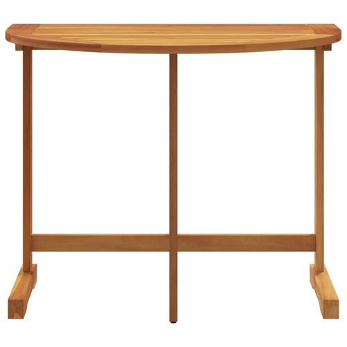 Składany stolik na balkon, 90x60x72 cm, lite drewno akacjowe na Arena.pl