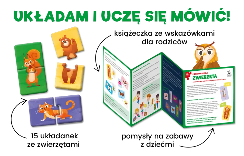 Pierwsze puzzle. Zwierzęta zdjęcie 2
