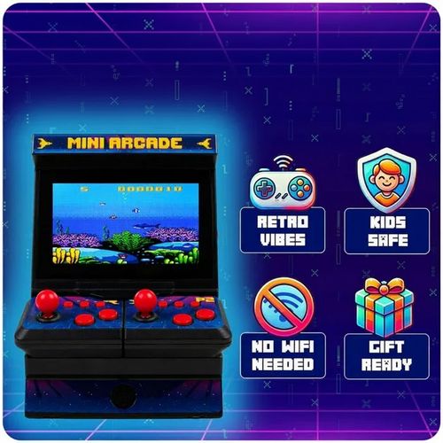 przenośna mini konsolaorb retro mini arcade machine 300 gier (2 graczy) na Arena.pl